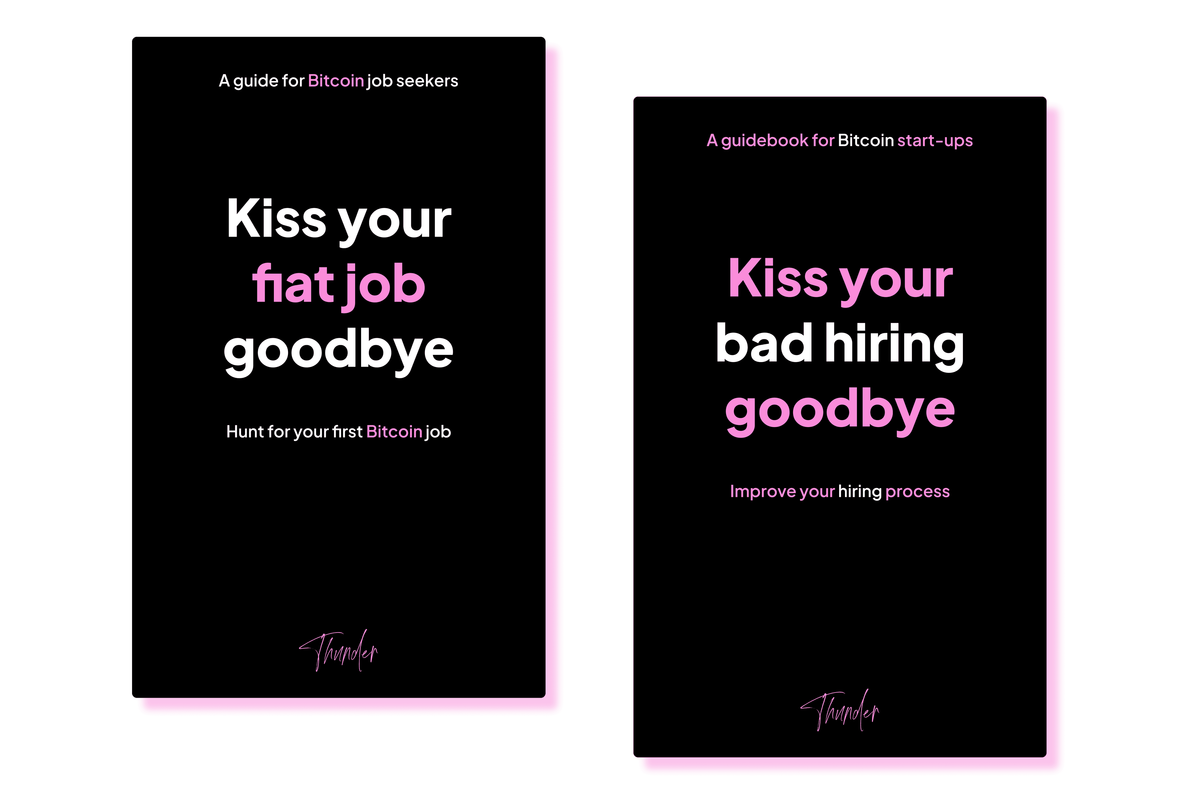 Thunder Bitcoin career guidebooks
